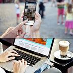 S29 3 in 1 64GB Micro USB + USB + 8 Pin Interface Metal Twister Flash Disk, 64GB