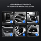 K07 15W Max Output Magnetic Car Air Outlet Bracket Wireless Charger, K07