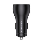 awei C-822 18W PD 8 Pin + 18W QC 3.0 USB Interface Car Charger, C-822