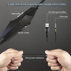 ONIKUMA K19 Single Plug Light Adjustable Gaming Headphone with Microphone