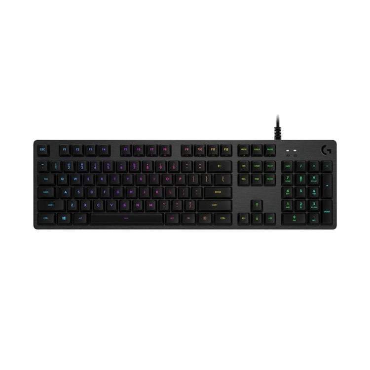 Logitech G512 RGB L-axis Mechanical Wired Gaming Keyboard, Length: 1.8m, Logitech G512 L-axis