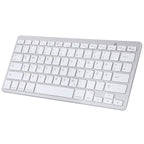 WB-8022 Ultra-thin Wireless Bluetooth Keyboard, German Keys, German Keys