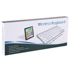 WB-8022 Ultra-thin Wireless Bluetooth Keyboard for iPad, Samsung, Huawei, Xiaomi, Tablet PCs or Smartphones, Ko Language Keys, Ko Language Keys
