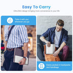 WB-8022 Ultra-thin Wireless Bluetooth Keyboard for iPad, Samsung, Huawei, Xiaomi, Tablet PCs or Smartphones, Spanish Keys, Spanish Keys