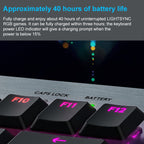 Logitech G913 TKL Wireless RGB Mechanical Gaming Keyboard (GL-Linear), GL-Linea