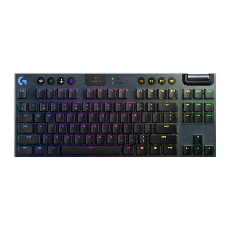 Logitech G913 TKL Wireless RGB Mechanical Gaming Keyboard (GL-Clicky), GL-Clicky