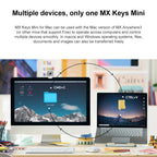Logitech MX Keys Mini Mac Version Wireless Bluetooth Ultra-thin Smart Backlit Keyboard