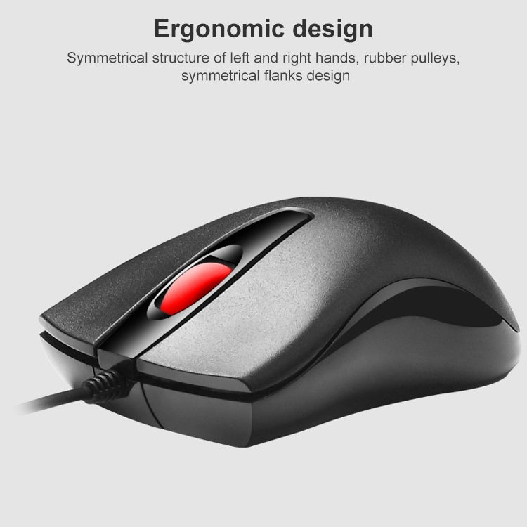 ZGB S500 Round Keycap Wired Keyboard + Mouse Set, S500 Round Keycap (Black), S500 Round Keycap (White)