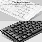 ZGB S500 Round Keycap Wired Keyboard + Mouse Set, S500 Round Keycap (Black), S500 Round Keycap (White)