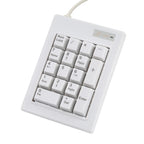 DX-17A 17-keys USB Wired Mechanical Black Shaft Mini Numeric Keyboard, DX-17A