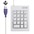 DX-18A 18-keys USB Wired Mechanical Black Shaft Mini Numeric Keyboard, DX-18A