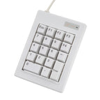 DX-18A 18-keys USB Wired Mechanical Black Shaft Mini Numeric Keyboard, DX-18A