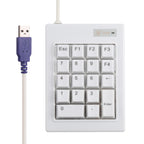 DX-18A 18-keys USB Wired Mechanical Black Shaft Mini Numeric Keyboard, DX-18A
