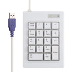 DX-18B 18-keys USB Wired Mechanical Black Shaft Mini Numeric Keyboard, DX-18B