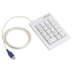 DX-18B 18-keys USB Wired Mechanical Black Shaft Mini Numeric Keyboard, DX-18B