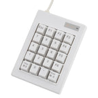 DX-20A 20-keys USB Wired Mechanical Black Shaft Mini Numeric Keyboard, DX-20A