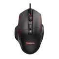 MKESPN X11 7-buttons 7200DPI RGB Wired Macro-definition Gaming Mouse, x11