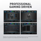 MKESPN X11 7-buttons 7200DPI RGB Wired Macro-definition Gaming Mouse, x11