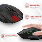MKESPN X11 Wired RGB Gaming Mouse