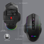 MKESPN X11 Wired RGB Gaming Mouse