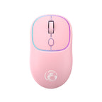 iMICE W-618 Rechargeable 4 Buttons 1600 DPI 2.4GHz Silent Wireless Mouse for Computer PC Laptop, W-618 2.4GHz