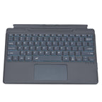 For Microsoft Surface Pro 8 Tablet Colorful Backlight Bluetooth Keyboard Leather Case with Pen Slot, For Microsoft Surface Pro 8