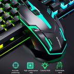 D500 RGB Brilliant Backlight Mouse and Keyboard Set