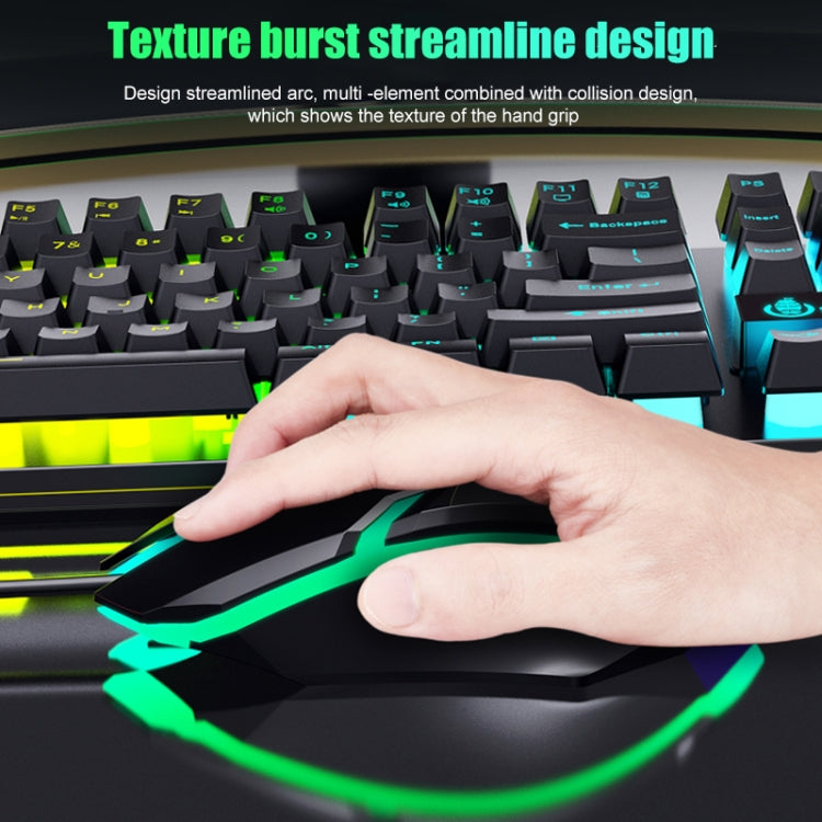 D500 RGB Brilliant Backlight Mouse and Keyboard Set