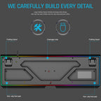 GK60 Metal Panel Dazzling Competitive Keyboard