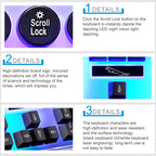 ZGB G21 Luminous Wired Keyboard + Mouse Set, G21 (Black), G21 (White)