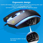 ZGB G21 Luminous Wired Keyboard + Mouse Set, G21 (Black), G21 (White)