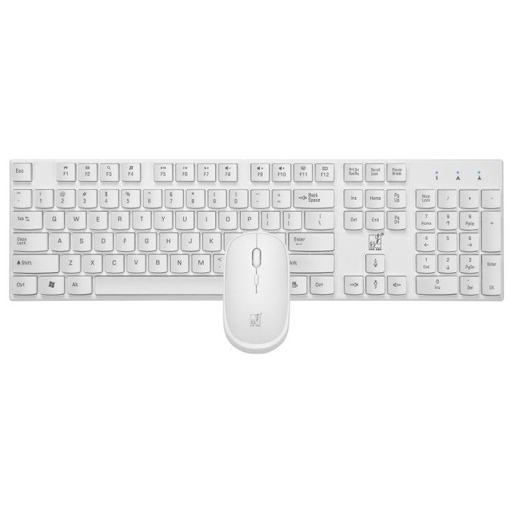ZGB 8820 Candy Color Wireless Keyboard + Mouse Set, 8820 (White), 8820 (Black), 8820 (Pink), 8820 (Blue)
