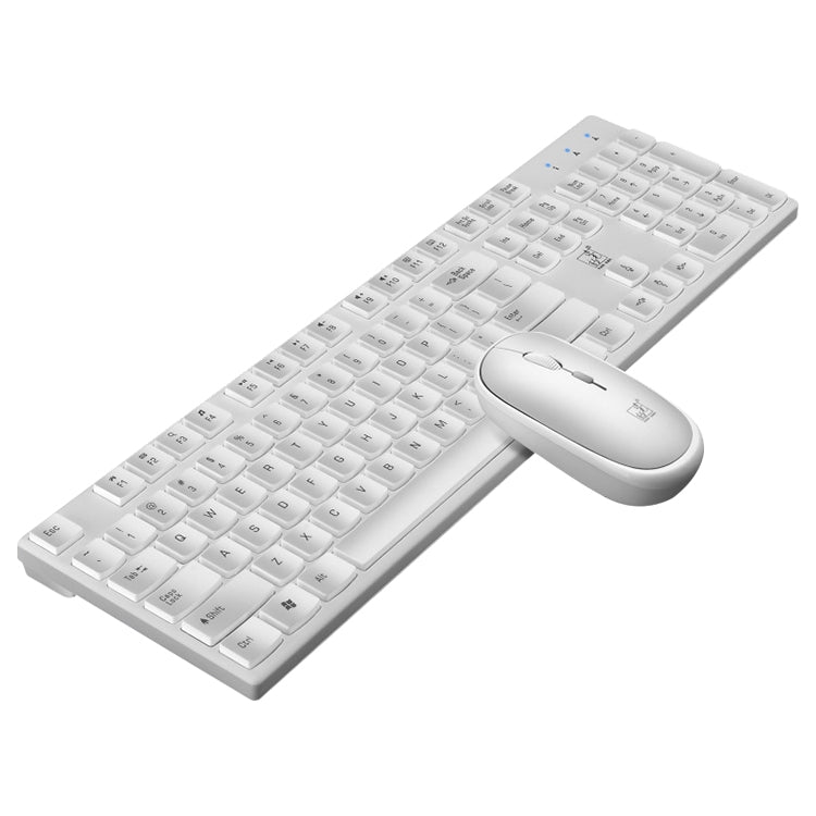 ZGB 8820 Candy Color Wireless Keyboard + Mouse Set, 8820 (White), 8820 (Black), 8820 (Pink), 8820 (Blue)