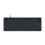 Logitech K835 Mini Mechanical Wired Keyboard, Green Shaft, Green Shaft