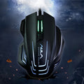 Aula Series Ghost Shark II Colourful Light 7D Optical Competitive USB Wired Game Mouse, Maximum Resolution of 4000 DPI, Ghost Shark II(W), Ghost Shark II(B)