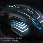 Aula Series Ghost Shark II Colourful Light 7D Optical Competitive USB Wired Game Mouse, Maximum Resolution of 4000 DPI, Ghost Shark II(W), Ghost Shark II(B)