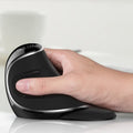 DELUX M618 Plus 2.4G 1600DPI Wireless Portable Vertical Ergonomic Mouse, 1600DPI Wireless