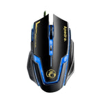 Apedra iMICE A9 High Precision Gaming Mouse LED four color controlled breathing light USB 6 Buttons 3200 DPI Wired Optical Gaming Mouse for Computer PC Laptop, iMICE A9