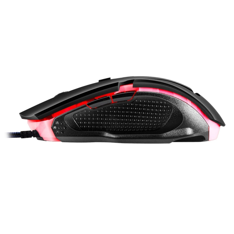 Apedra iMICE A9 High Precision Gaming Mouse LED four color controlled breathing light USB 6 Buttons 3200 DPI Wired Optical Gaming Mouse for Computer PC Laptop, iMICE A9