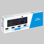ZGB G20 104 Keys USB Wired Mechanical Feel Glowing Computer Keyboard Gaming Keyboard