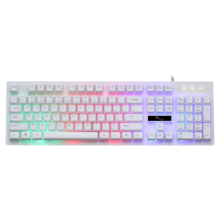 ZGB G20 104 Keys USB Wired Mechanical Feel Glowing Computer Keyboard Gaming Keyboard
