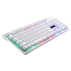ZGB G20 104 Keys USB Wired Mechanical Feel Glowing Computer Keyboard Gaming Keyboard
