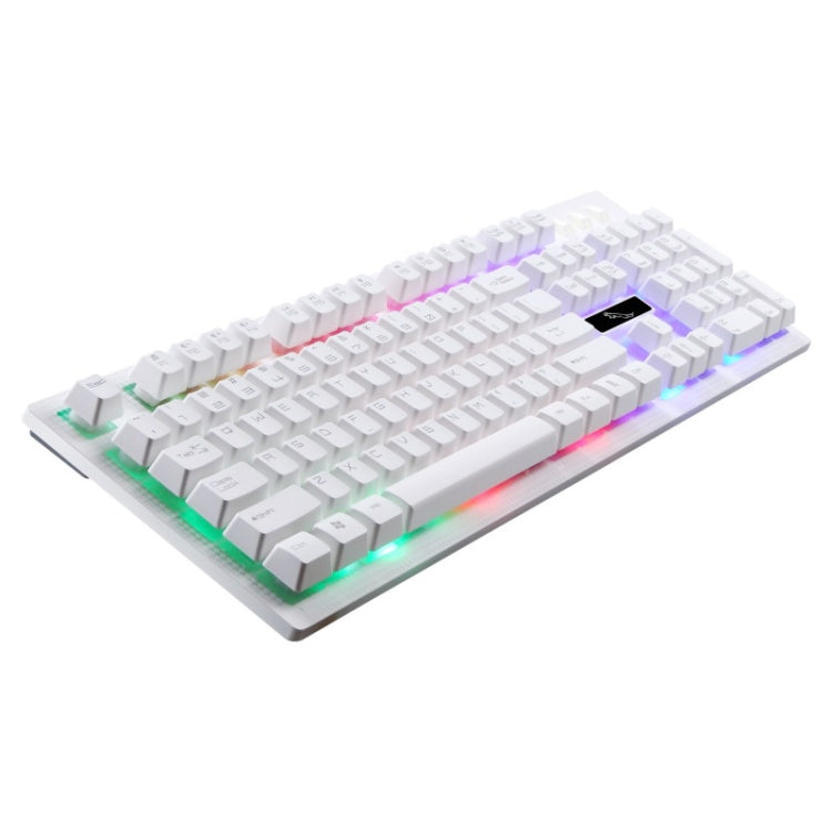ZGB G20 104 Keys USB Wired Mechanical Feel Glowing Computer Keyboard Gaming Keyboard