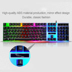 ZGB G21 104 Keys USB Wired Mechanical Feel Colorful Backlight Office Computer Keyboard Gaming Keyboard
