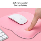 MONTIAN MF-01 Oval Slow Rebound Memory Cotton Soft Bracer Mouse Pad