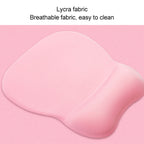 MONTIAN MF-01 Oval Slow Rebound Memory Cotton Soft Bracer Mouse Pad