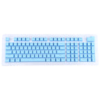 ABS Translucent Keycaps, OEM Highly Mechanical Keyboard, Universal Game Keyboard, Blue, Purple, Red, White, Yellow, Black, Orange, Pink, Grey