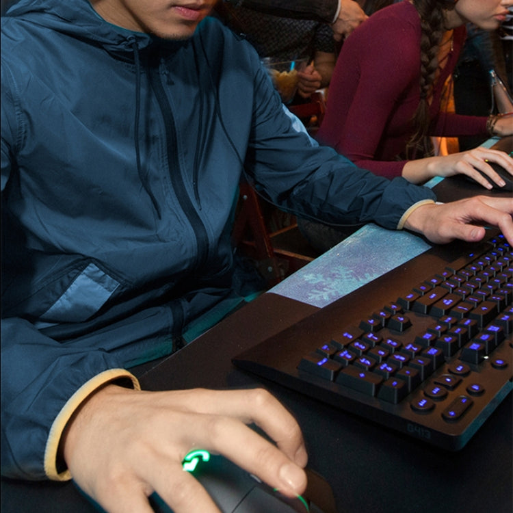 Logitech G102 6-keys RGB Glowing 6000DPI Five-speed Adjustable Wired Optical Gaming Mouse, Length: 2m, G102, G102 (White)