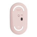 Logitech Pebble Cobblestone Shape Thin 3-keys 1000DPI Mute Wireless Bluetooth Optical Mouse, Wireless Range: 10m