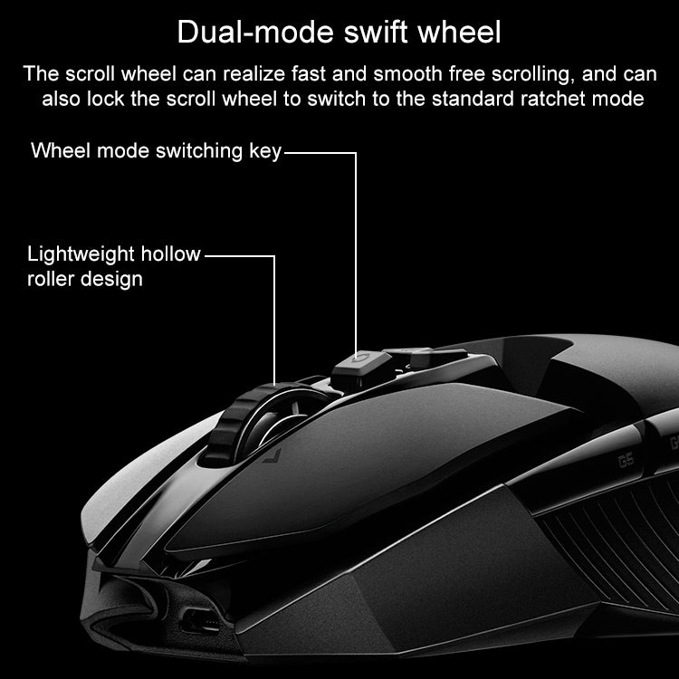 Logitech G903 LIGHTSPEED 16000 DPI 11 Buttons HERO 16K Sensor RGB Backlight Left and Right Hands Universal Wireless Optical Gaming Mouse